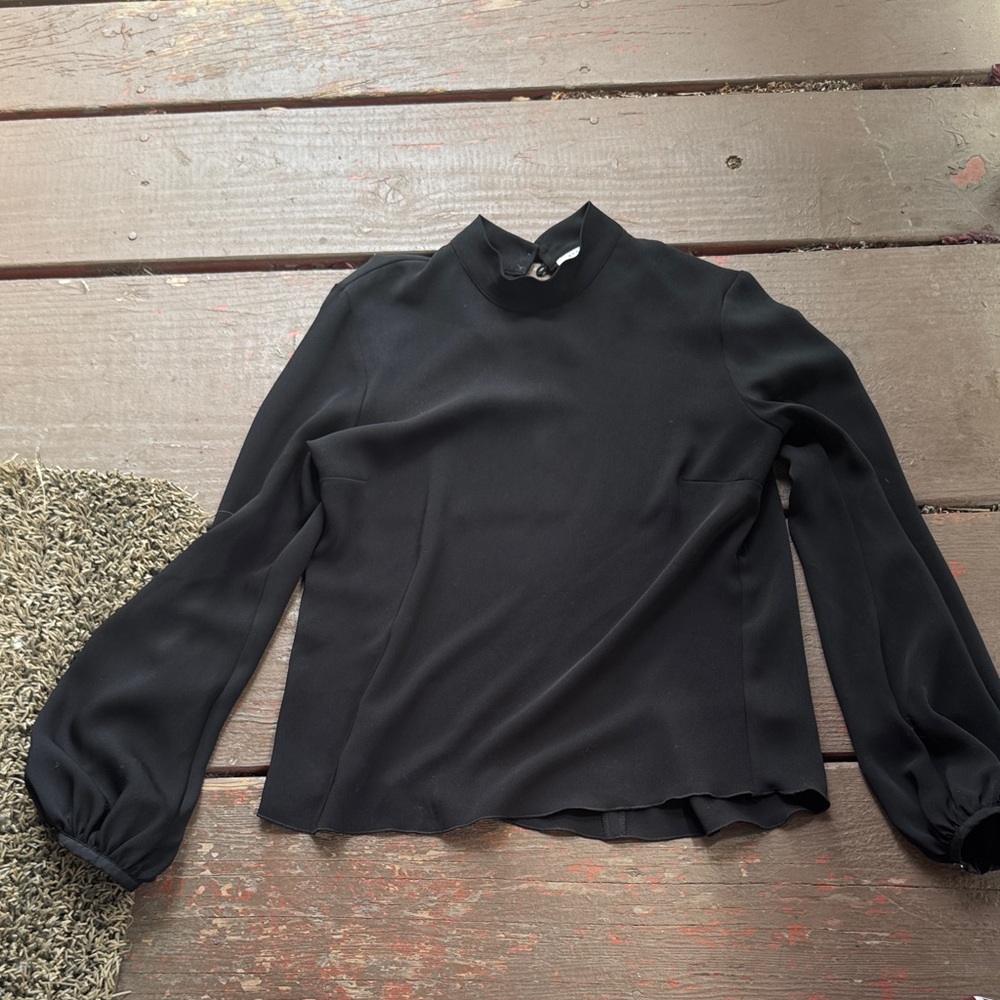 Chic Black Women's Blouse